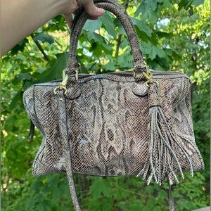 Banana Republic Snakeskin Purse